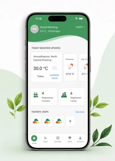 CropVibe Farmer App — built for Dept. of Agriculture